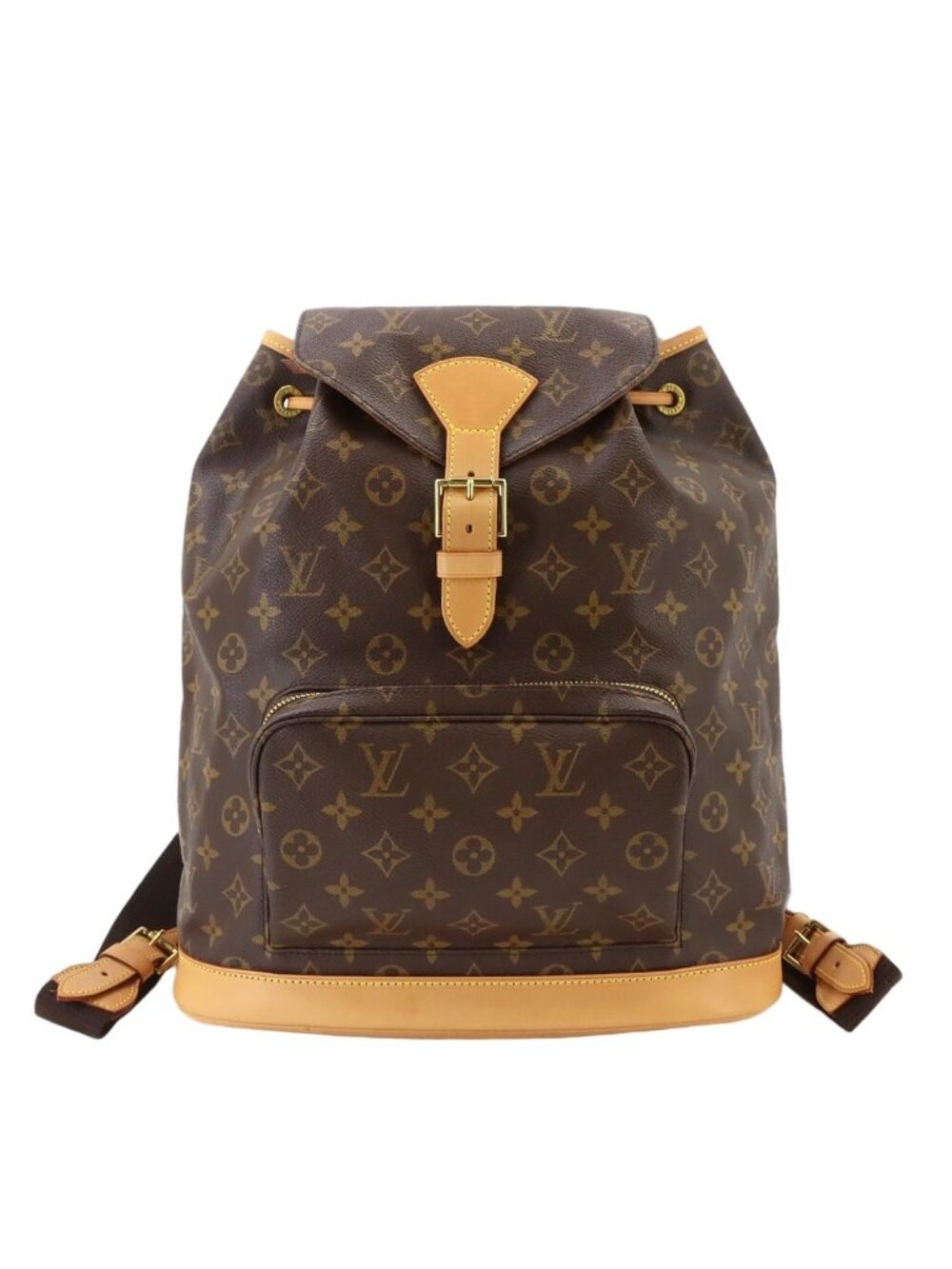 Louis Vuitton Monogram Montsouris GM Backpack Brown